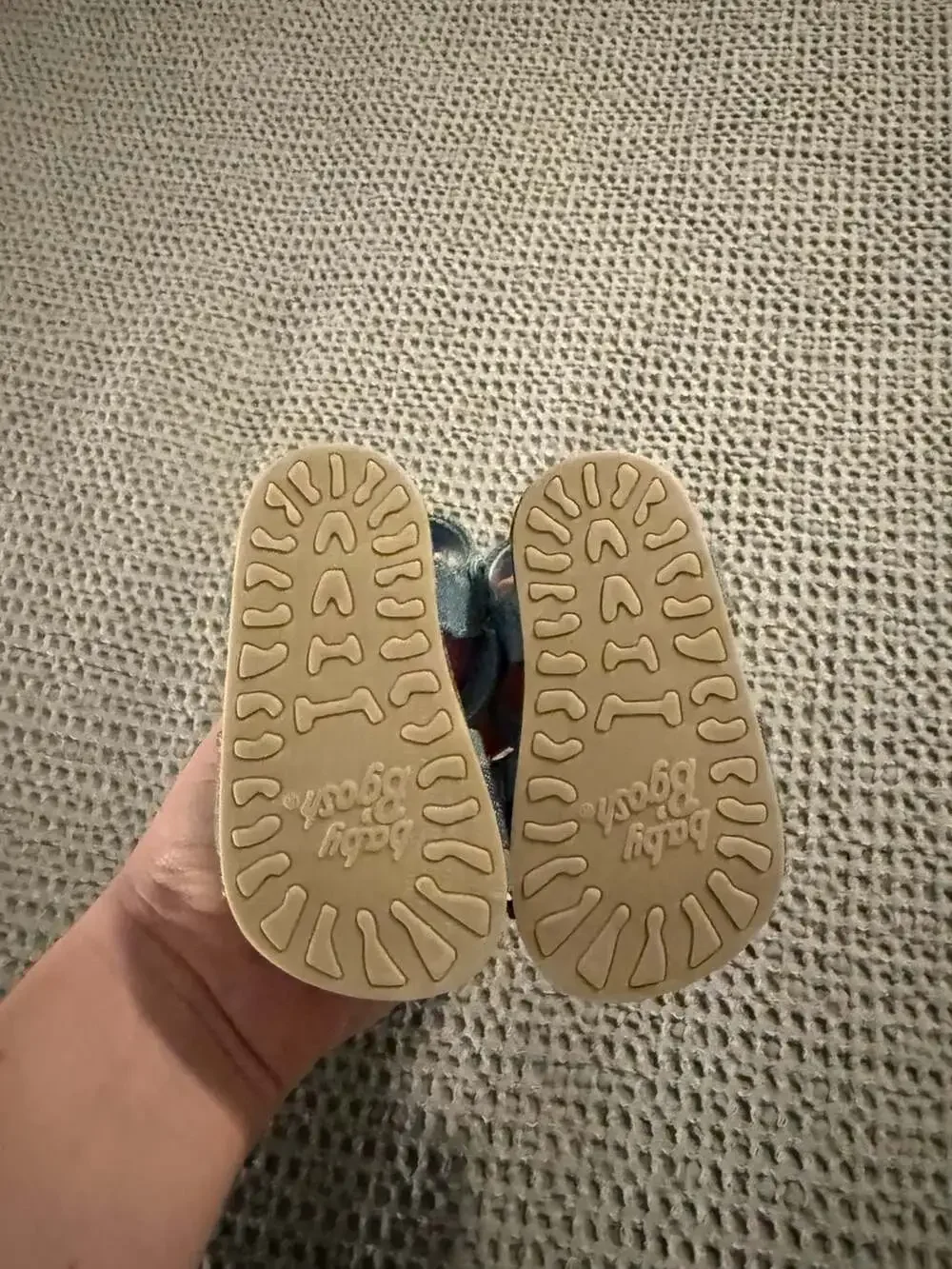 Baby OshKosh B'gosh Denim Criss-Cross Strap Sandals Size 2